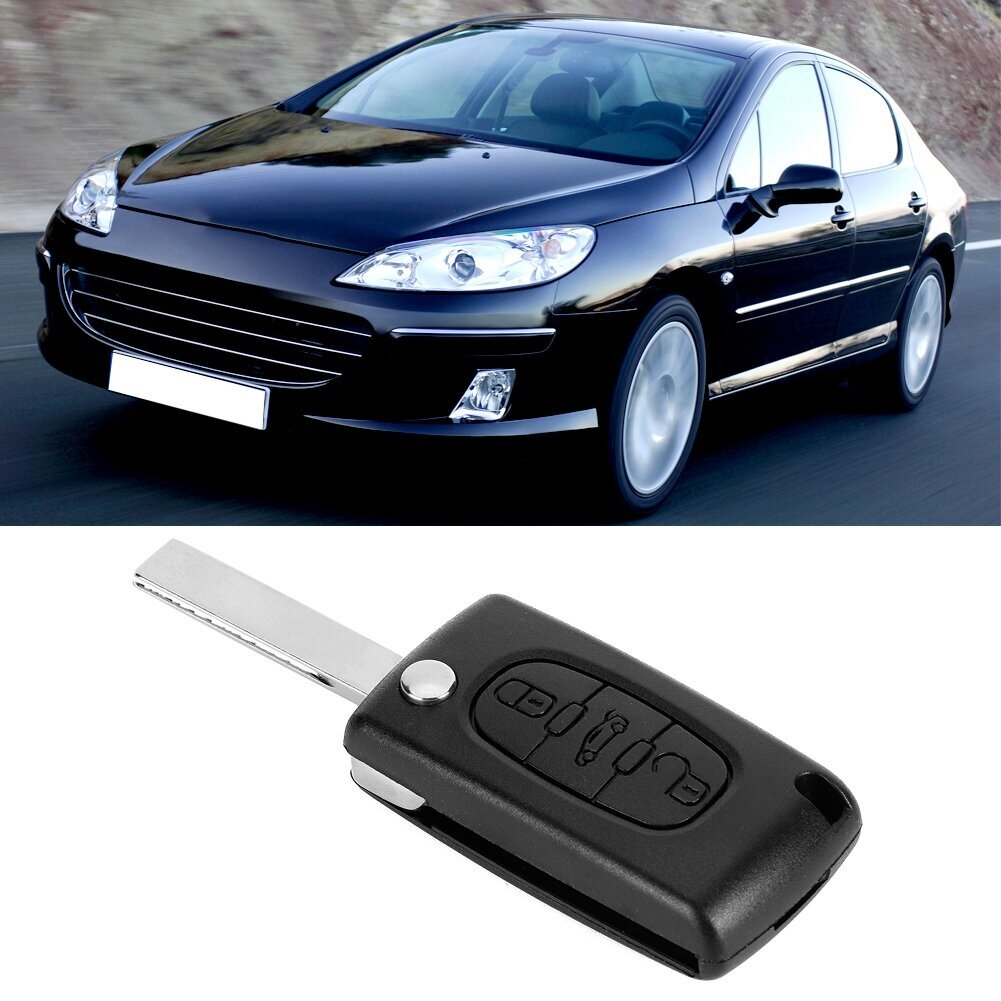 3-painikkeisen avainkotelon suoja, sopii Peugeot 407 407 307 308 607 hinta ja tiedot | Auton sisätilatarvikkeet | hobbyhall.fi