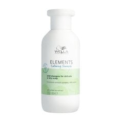 Rauhoittava hiusshampoo Wella Professionals Elements Calming Shampoo 250ml hinta ja tiedot | Shampoot | hobbyhall.fi