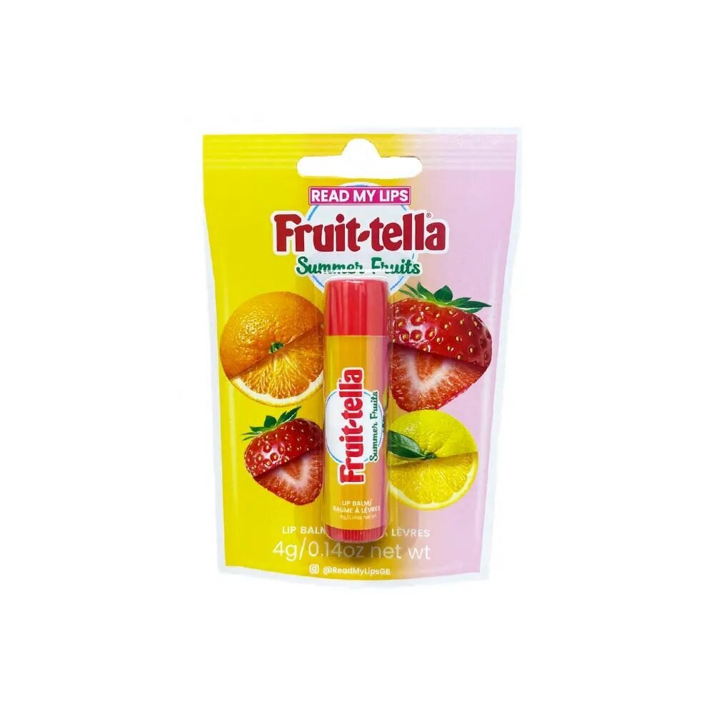 Huulivoide Read My Lips Fruit-tella Summer Fruits huulirasva, 4g hinta ja tiedot | Huulipunat, huulikiillot ja huulirasvat | hobbyhall.fi