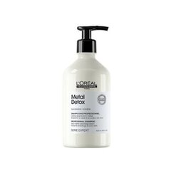 Puhdistusvoide - shampoo L'oreal Professionnel Metal Detox Shampoo 500ml hinta ja tiedot | Shampoot | hobbyhall.fi