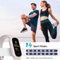 TOOBUR Fitness-kello, valkoinen hinta ja tiedot | Aktiivisuusrannekkeet | hobbyhall.fi