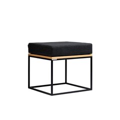 Penkki Tensio Solid Pouf, 52 cm, musta hinta ja tiedot | Säkkituolit, rahit ja penkit | hobbyhall.fi