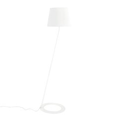 Lattiavalaisin SHADE LAMP- valkoinen varjostin valkoisella jalustalla hinta ja tiedot | Lattiavalaisimet | hobbyhall.fi