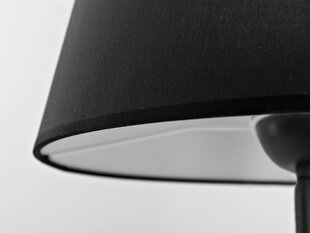 Lattiavalaisin SHADE LAMP- musta varjostin, musta jalka hinta ja tiedot | Lattiavalaisimet | hobbyhall.fi