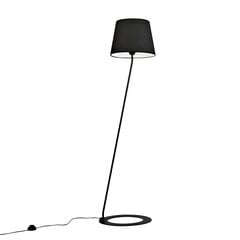 Lattiavalaisin SHADE LAMP- musta varjostin, musta jalka hinta ja tiedot | Lattiavalaisimet | hobbyhall.fi