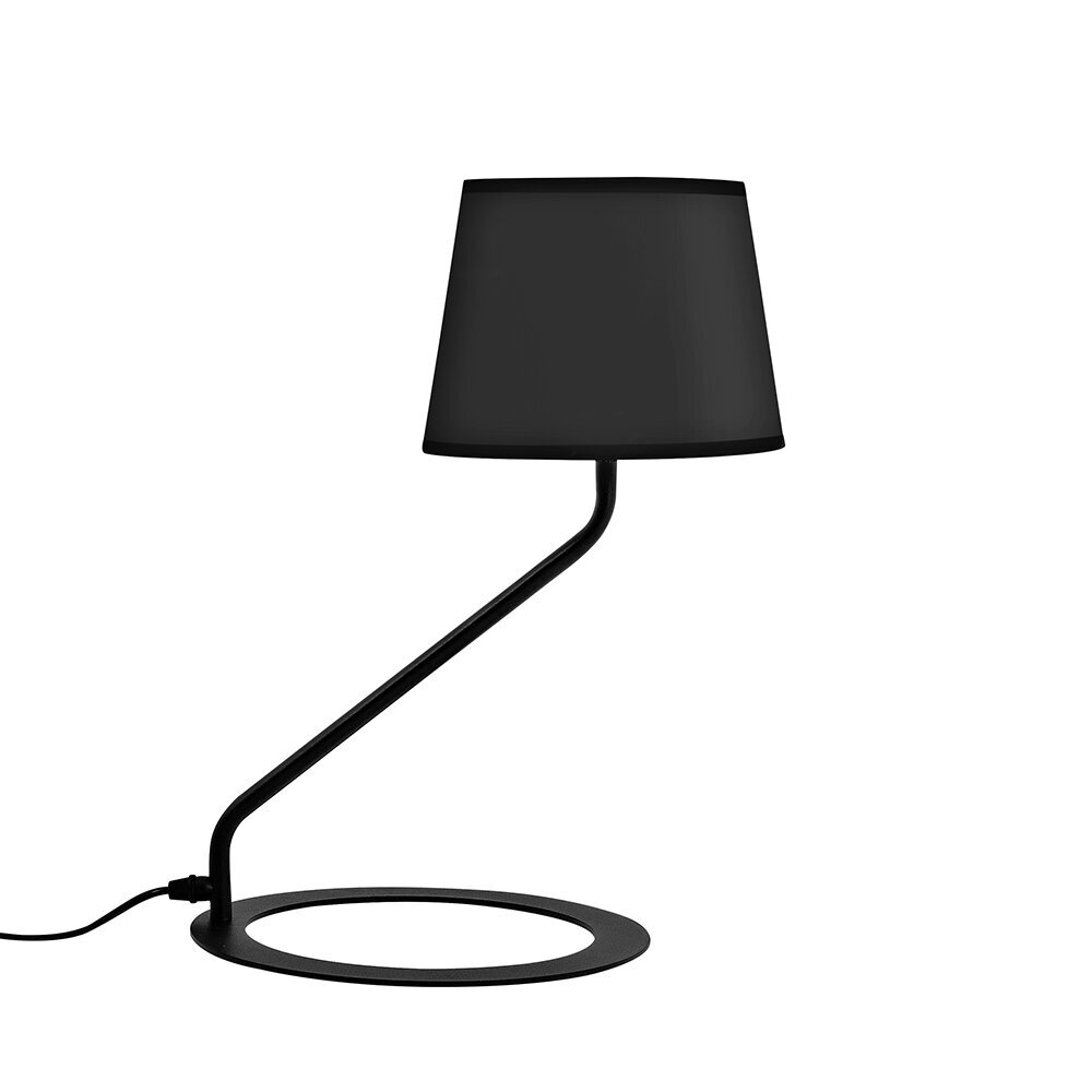 Pöytävalaisin SHADE LAMP - varjostin musta jalka musta hinta ja tiedot | Pöytävalaisimet | hobbyhall.fi