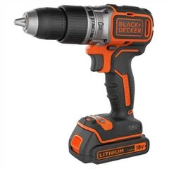 Black&Decker porakone 18V hinta ja tiedot | Akkuporakoneet ja ruuvinvääntimet | hobbyhall.fi