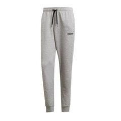 Miesten urheiluhousut Adidas Essentials Plain Tapered Fleece M DQ3061, harmaa hinta ja tiedot | Miesten urheiluvaatteet | hobbyhall.fi