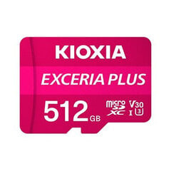 Kioxia PLUS UHS-I C10 R98 512 GB hinta ja tiedot | Kameran muistikortit | hobbyhall.fi