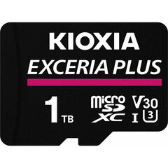 Kioxia Exceria Plus 1TB MicroSDXC hinta ja tiedot | Kameran muistikortit | hobbyhall.fi