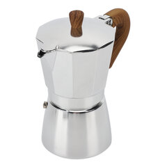 Alumiininen Moka Pot liesitaso kahvinkeitin lämmönkestävä keittiön kahvipannu kotitalouksille 6 Cup hinta ja tiedot | Kahvinkeittimet ja kahvikoneet | hobbyhall.fi