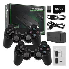 M8 PLUS Videopelikonsoli 128G Sisäänrakennettu 20000 Game Stick 2.4G Double TV Lukuisat klassiset pelikonsolit Langattomat ohjaimet hinta ja tiedot | Pelikonsolit | hobbyhall.fi