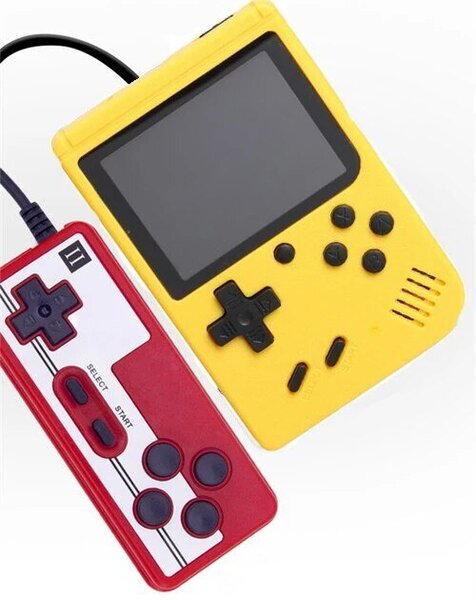 Handheld Game Console 800 Classical FC Games Kannettava Retro-pelikonsoli 3,0 tuumaa Tuki television ja kahden pelaajan yhdistämiseen