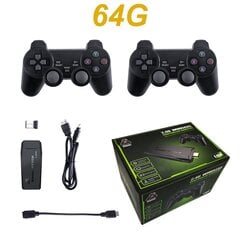 Retro Video Game Console 2.4G 4k 20000 peliä hinta ja tiedot | Pelikonsolit | hobbyhall.fi