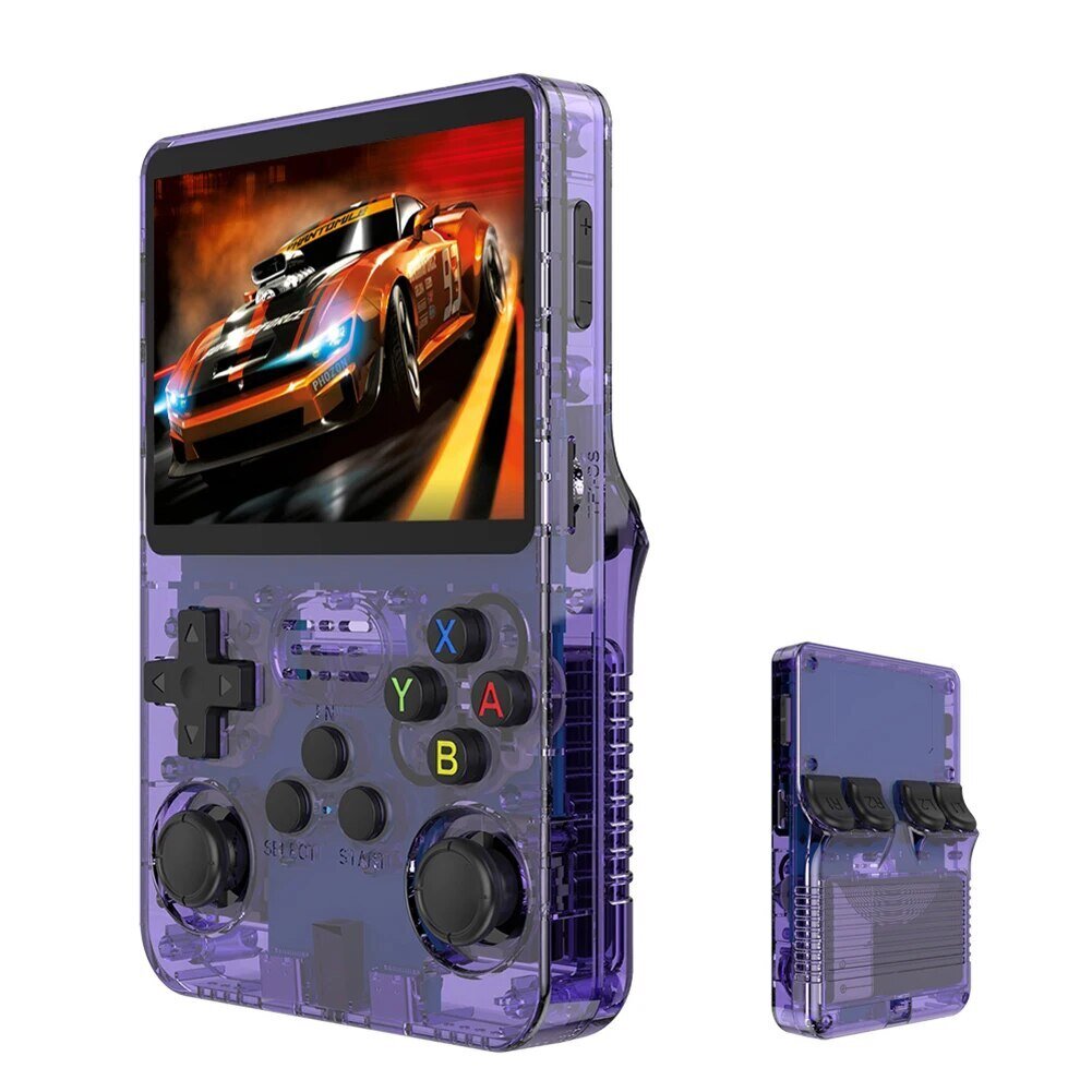 R36S Retro Handheld Video Game Console, 64GB 10000+ peliä hinta ja tiedot | Pelikonsolit | hobbyhall.fi