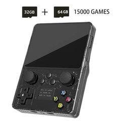 R35S Handheld Retro Console musta hinta ja tiedot | Pelikonsolit | hobbyhall.fi