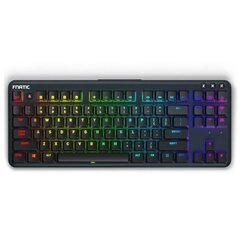 Fnatic miniStreak RGB Tenkeyless Silver Speed, Yhdysvallat hinta ja tiedot | Näppäimistöt | hobbyhall.fi