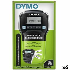 Tarratulostin Dymo LM160, musta, 1,2 mm, 6 kpl. hinta ja tiedot | Tulostimet | hobbyhall.fi