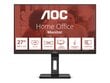 AOC E3 27E3QAF tietokonenäyttö 68,6 cm (27") 1920 x 1080 pikseliä Musta hinta ja tiedot | Näytöt | hobbyhall.fi