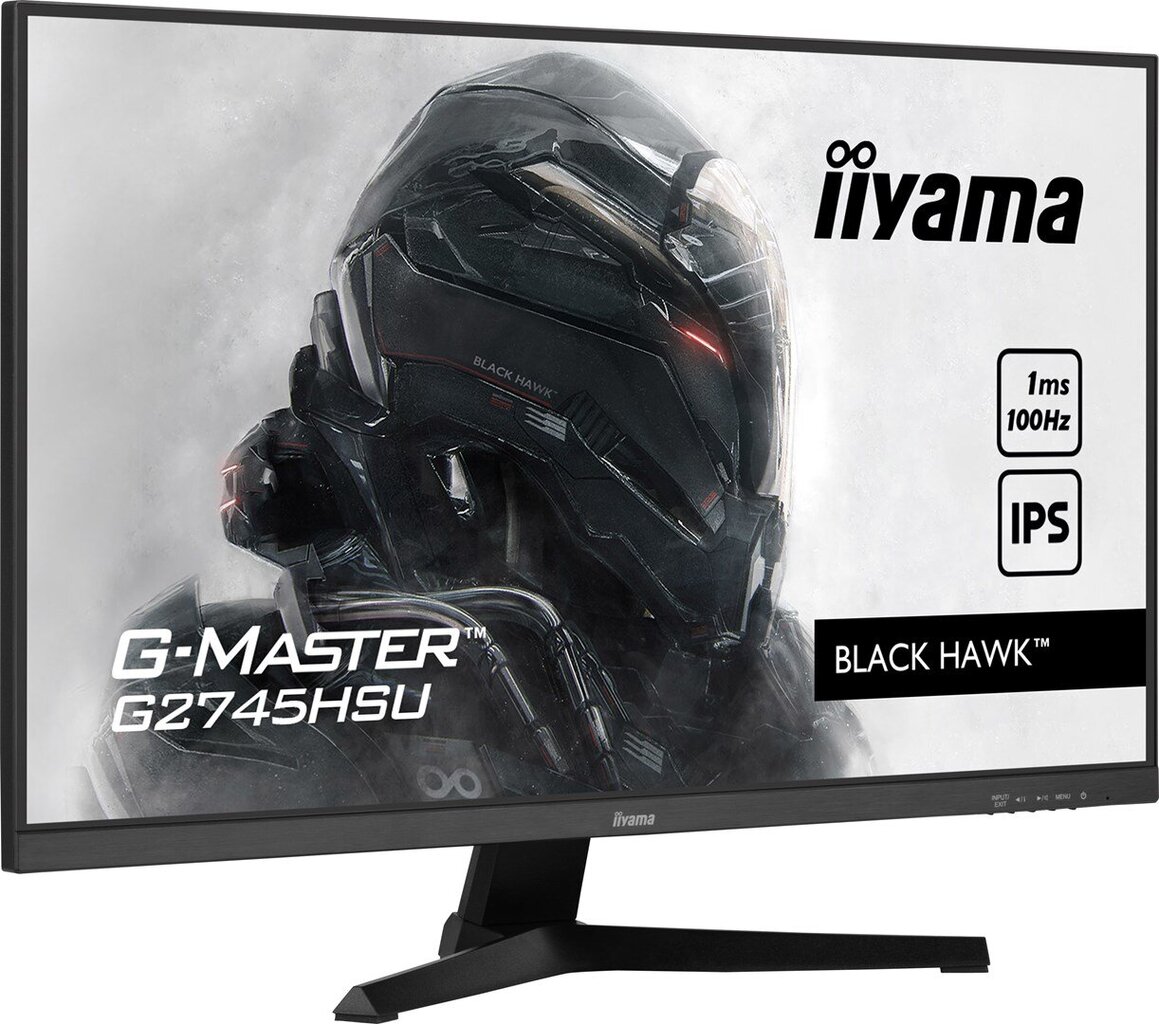 iiyama G-MASTER tietokonenäyttö 68,6 cm (27") 1920 x 1080 pikseliä Full HD LED Musta hinta ja tiedot | Näytöt | hobbyhall.fi