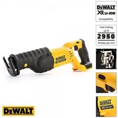 Akkulineaarisaha Dewalt DCS380N 18V hinta ja tiedot | Sahat ja sirkkelit | hobbyhall.fi