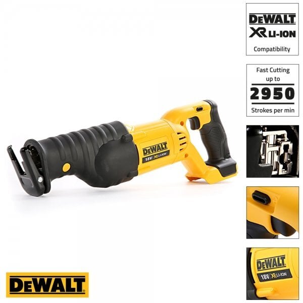 Akkulineaarisaha Dewalt DCS380N 18V hinta ja tiedot | Sahat ja sirkkelit | hobbyhall.fi