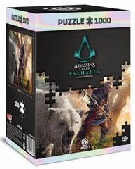 Palapeli Good Loot Assassins Creed: Valhalla - Eivor ja jääkarhu, 1000 d. hinta ja tiedot | Palapelit | hobbyhall.fi