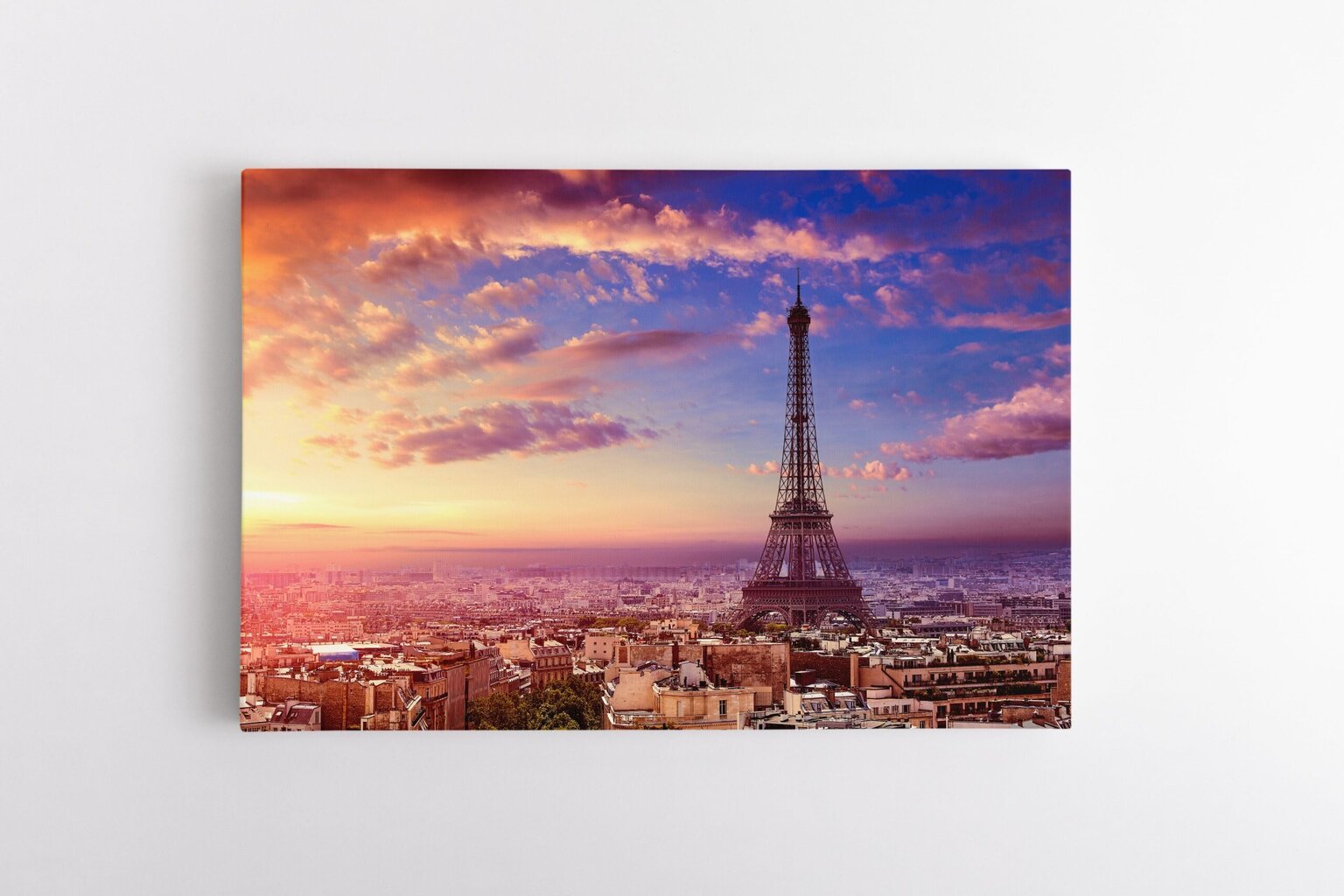 Panoraama Pariisissa Eiffel-tornin kanssa 2 hinta ja tiedot | Taulut | hobbyhall.fi