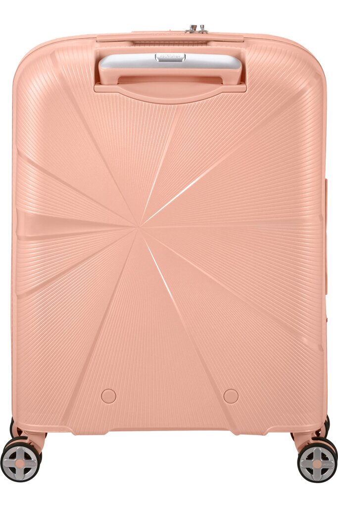 American Tourister Starvibe Spinner Metallic Peach 55 cm, hinta ja tiedot | Matkalaukut ja matkakassit | hobbyhall.fi