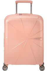 American Tourister Starvibe Spinner Metallic Peach 55 cm, hinta ja tiedot | Matkalaukut ja matkakassit | hobbyhall.fi