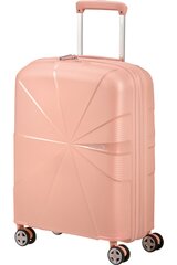 American Tourister Starvibe Spinner Metallic Peach 55 cm, hinta ja tiedot | Matkalaukut ja matkakassit | hobbyhall.fi