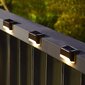 Solar Deck Lights Outdoor 10 Pack, lämmin valkoinen hinta ja tiedot | Puutarha- ja ulkovalot | hobbyhall.fi