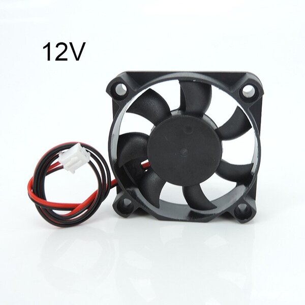 DC 5010 5V/12V/24V Tietokone CPU Cooler Mini Jäähdytystuuletin 50MM Pieni Pakotuuletin 3D-tulostimelle 2 pin 50x50x10mm H2