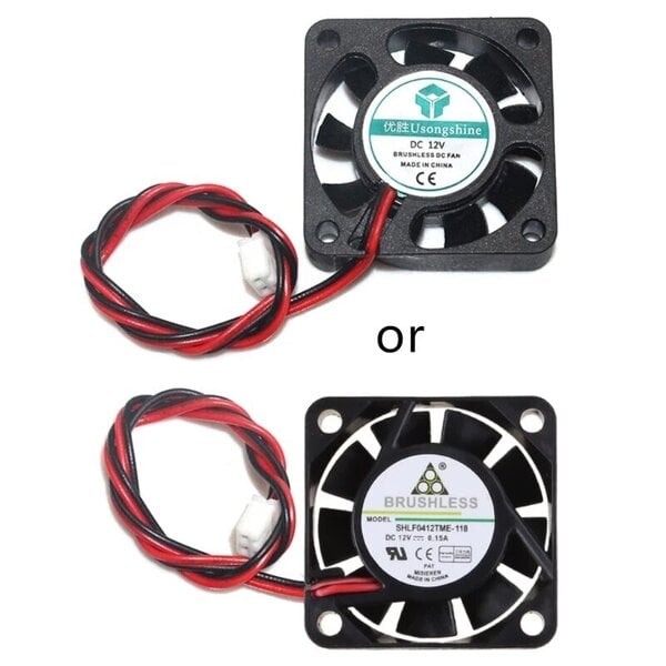 DC 5V/12V/24V Tietokone CPU Cooler Mini 4010 Jäähdytystuuletin 40x40x10mm Pieni Pakotuuletin Ender 3 CR-10 3D-tulostimelle