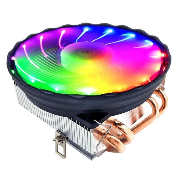 4 lämpöputkea suorittimen jäähdytin 120 mm PWM 4 pin PC-jäähdytin RGB hiljainen jäähdytystuuletin Intel LGA 1155 1150 1151 1700 2011 X79 X99 AMD AM3