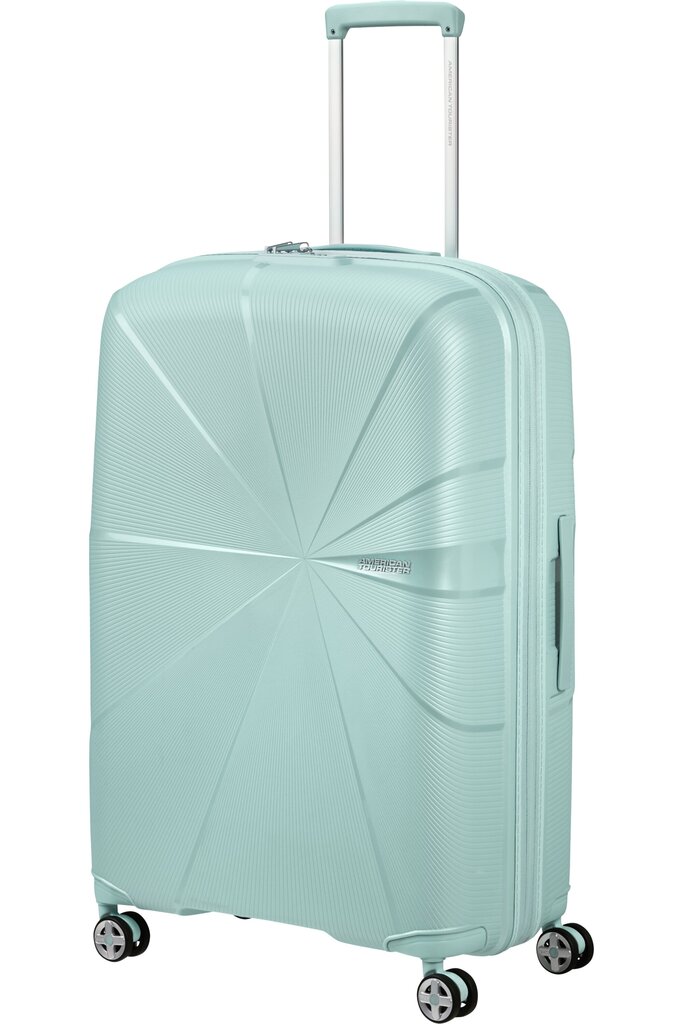 American Tourister Starvibe Spinner Metallic Surf Blue L 77 cm, sininen hinta ja tiedot | Matkalaukut ja matkakassit | hobbyhall.fi