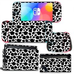 Leopard Skin Cover Tarra Tarra Switch OLED -konsoliin Joy-con Controller Dock Skin Vinyyli Suojakalvo Tarra hinta ja tiedot | Pelikonsolitarvikkeet | hobbyhall.fi