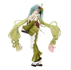 20 cm Matcha Miku Hatsune Anime hahmo PVC malli toimintalelut hinta ja tiedot | Pienoismallit | hobbyhall.fi