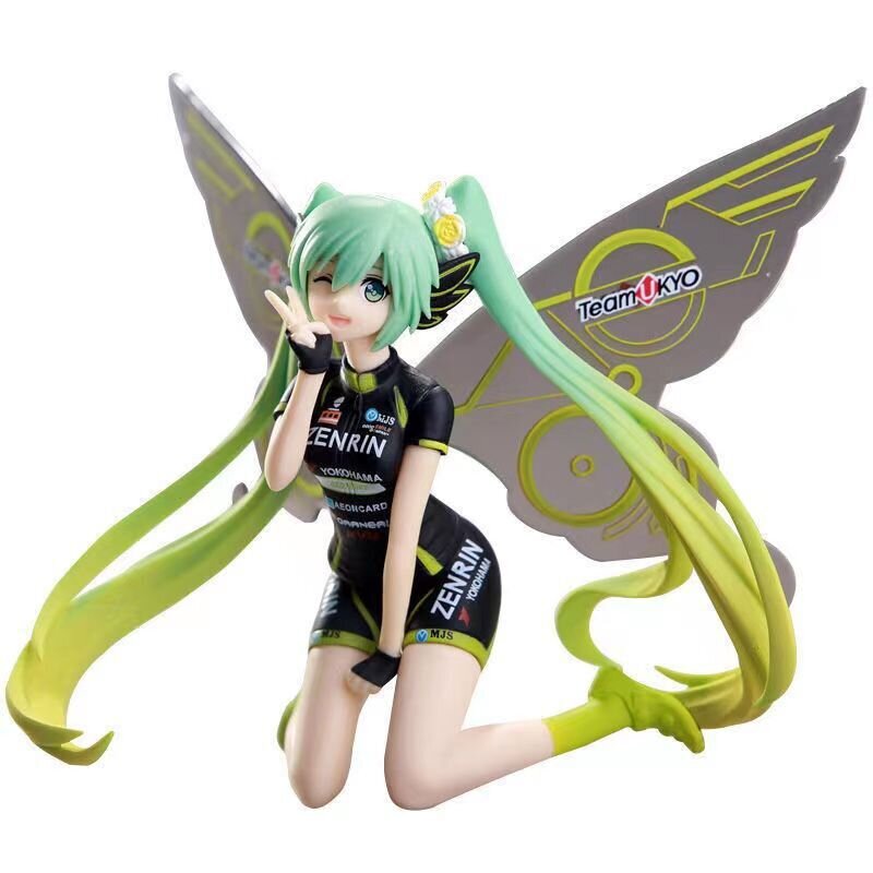 20 cm perhonen Miku Hatsune Anime hahmo PVC malli toimintalelut hinta ja tiedot | Pienoismallit | hobbyhall.fi