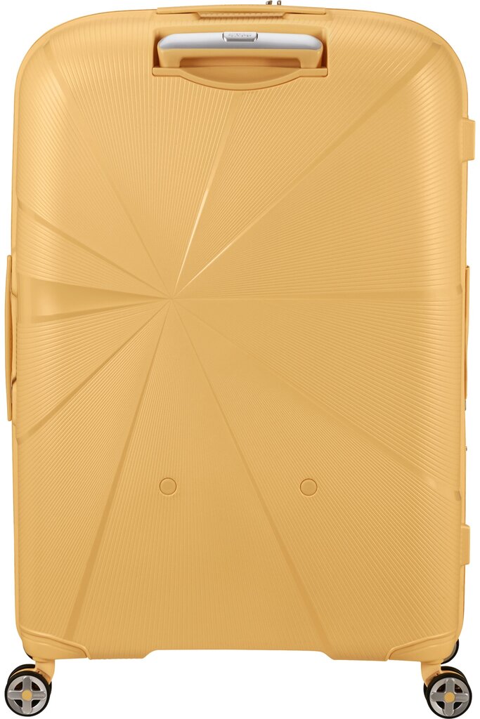 American Tourister Starvibe Spinner Metallic Banana L 77 cm, keltainen hinta ja tiedot | Matkalaukut ja matkakassit | hobbyhall.fi