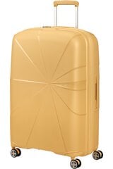 American Tourister Starvibe Spinner Metallic Banana L 77 cm, keltainen hinta ja tiedot | Matkalaukut ja matkakassit | hobbyhall.fi