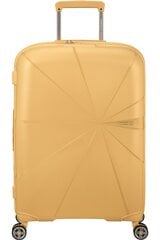 American Tourister Starvibe Metallic Banana M, 67 cm, kollane hinta ja tiedot | Matkalaukut ja matkakassit | hobbyhall.fi