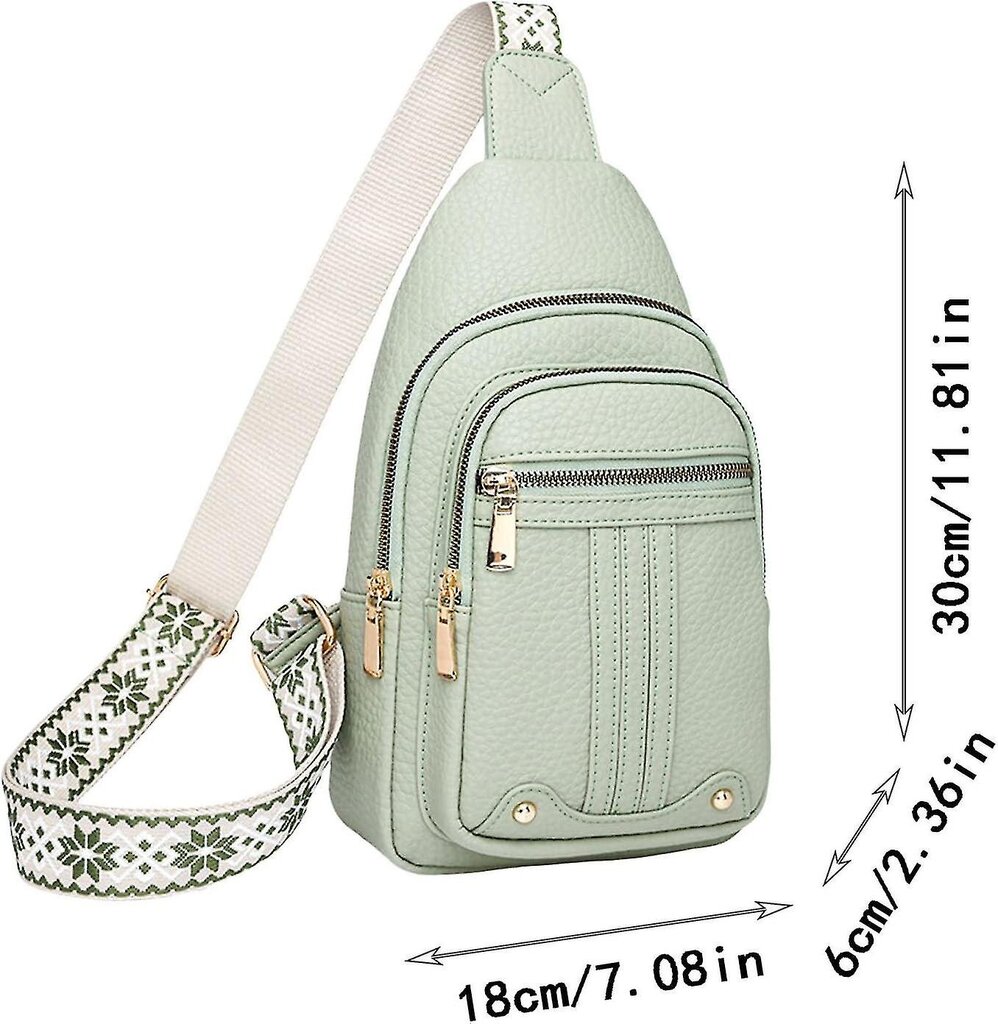 Nopeat ostokset Naisten Sling Bag Rinta Päiväreppu Crossbody Casual Reppu Kevyet olkalaukut matkaurheiluun Juoksu Vaellus hinta ja tiedot | Naisten käsilaukut | hobbyhall.fi