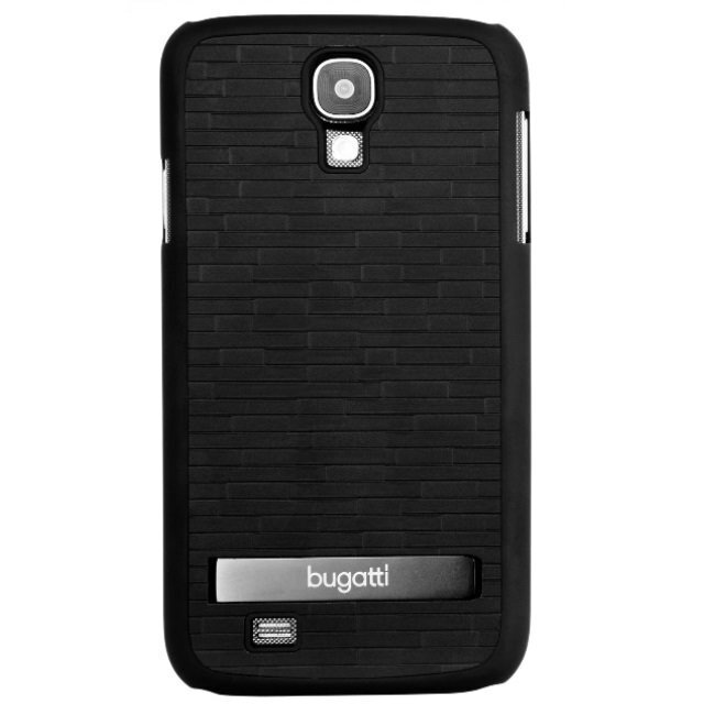 Bugatti BUGBCi9505BK Ultra Slim Back Case with stand Samsung i9505 Galaxy S4 Black (EU Blister) hinta ja tiedot | Puhelimen kuoret ja kotelot | hobbyhall.fi