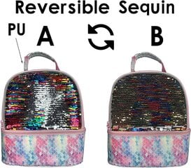 Flip Sequins -lounaskassit naisille, kaksikerroksinen lämpöeristetty lounaskassi hinta ja tiedot | Naisten käsilaukut | hobbyhall.fi