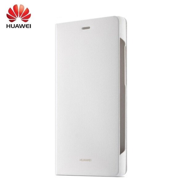 Huawei P8 Lite Flip Cover suojakuori, valkoinen, 51990918