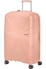 American Tourister Starvibe Spinner Metallic Peach L 77 cm hinta ja tiedot | Matkalaukut ja matkakassit | hobbyhall.fi