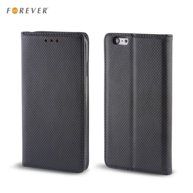 Suojakotelo Forever Smart Magneettinen Fix Book Sopii Samsung Galaxy S7 (G930F), musta hinta ja tiedot | Puhelimen kuoret ja kotelot | hobbyhall.fi