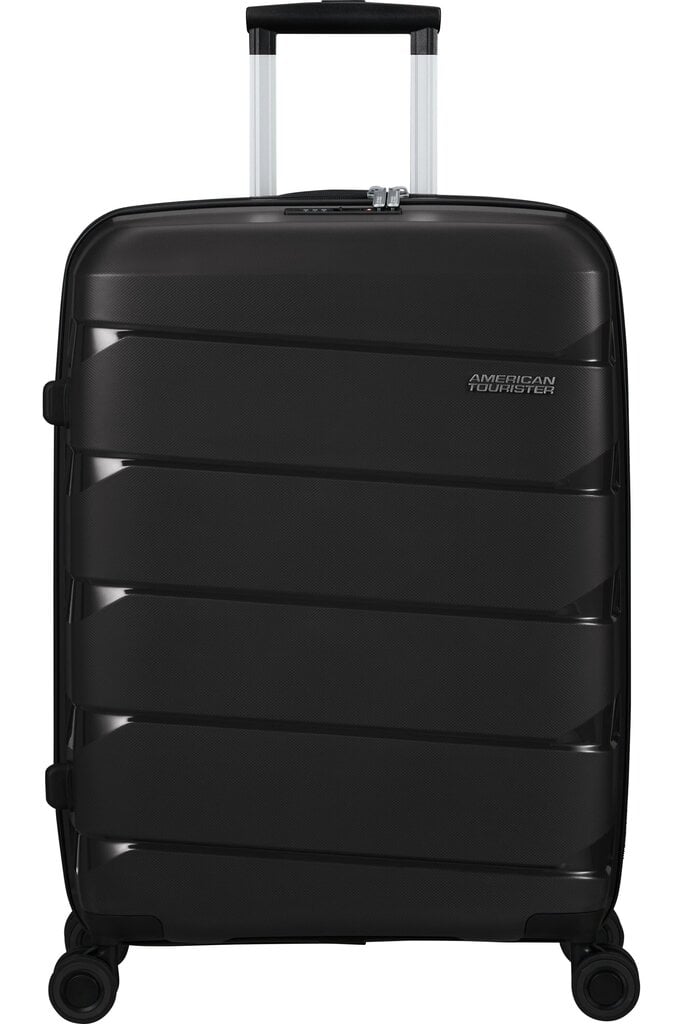 American Tourister keskikokoinen matkalaukku Air Move Spinner 66/24, musta hinta ja tiedot | Matkalaukut ja matkakassit | hobbyhall.fi