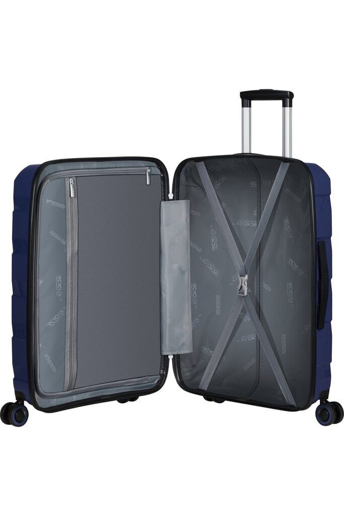 American Tourister keskikokoinen matkalaukku Air Move Spinner 66/24, musta hinta ja tiedot | Matkalaukut ja matkakassit | hobbyhall.fi